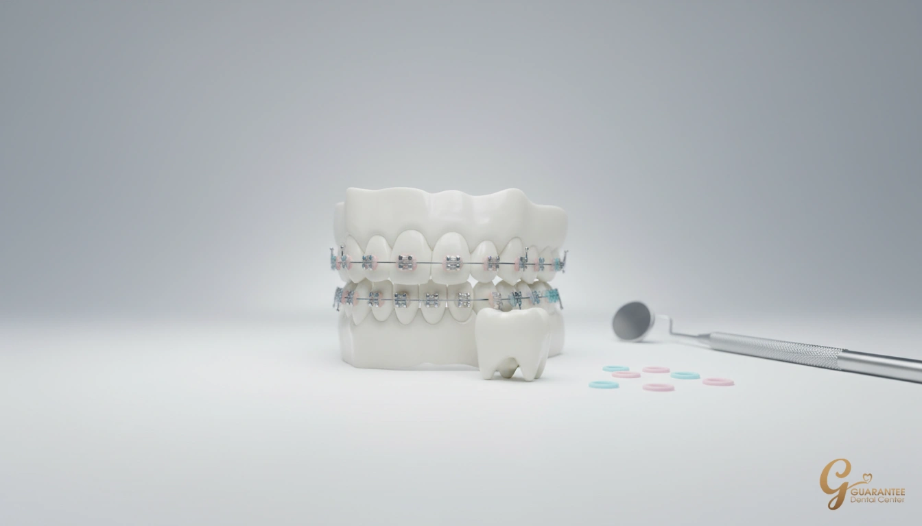 مدة تقويم الاسنان